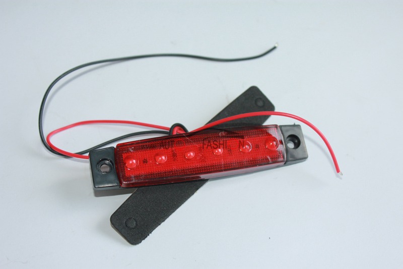 Gabarit LED MINI 6 dioda ŽUTI 12V