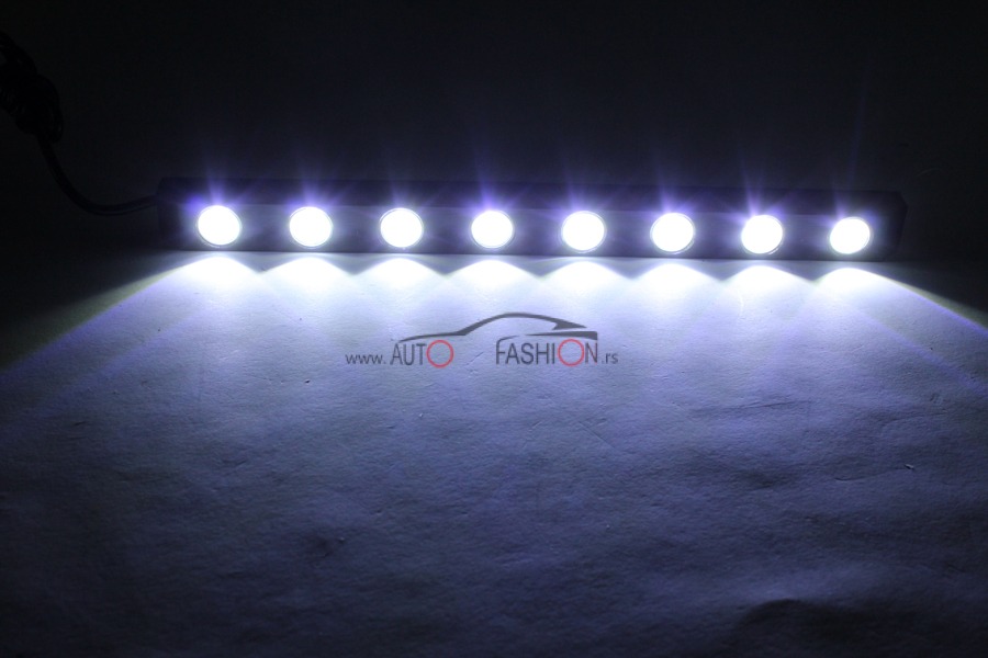 LED dnevno svetlo 8 dioda