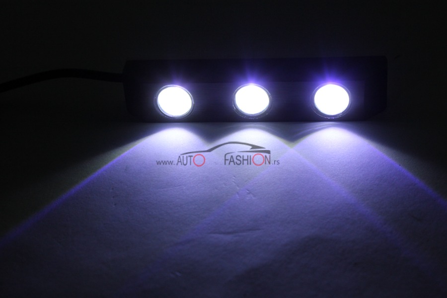 LED dnevno svetlo 3 diode