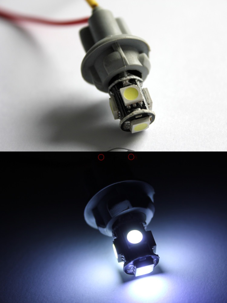 LED sijalica T10 W5W 5 smd CANBUS