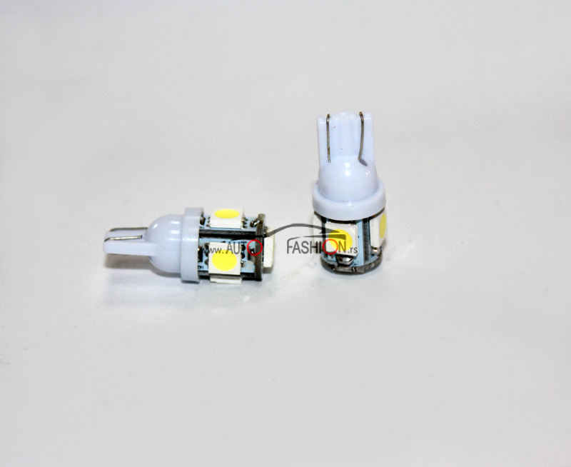 LED sijalica T10 W5W 5 SMD 24V