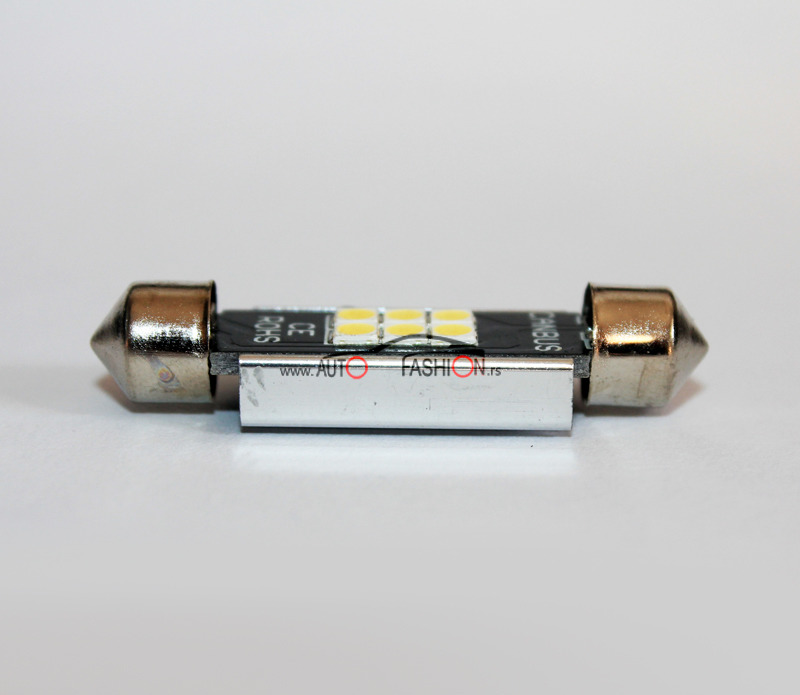 LED sijalica Festoon C10W C5W 41mm CANBUS 6 smd PREMIUM