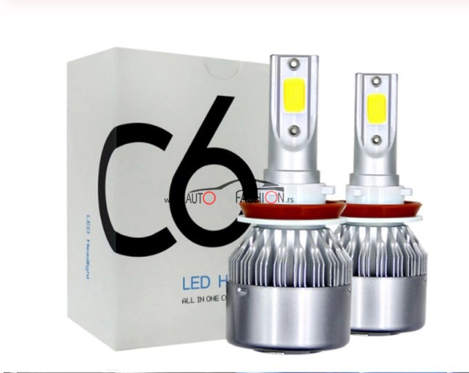 LED set H11 C6 12/24V