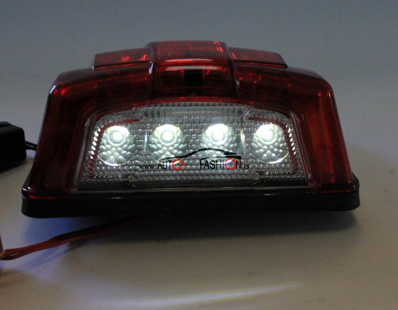 Štop svetlo LED sa svetlom tablice 12/24V LUX