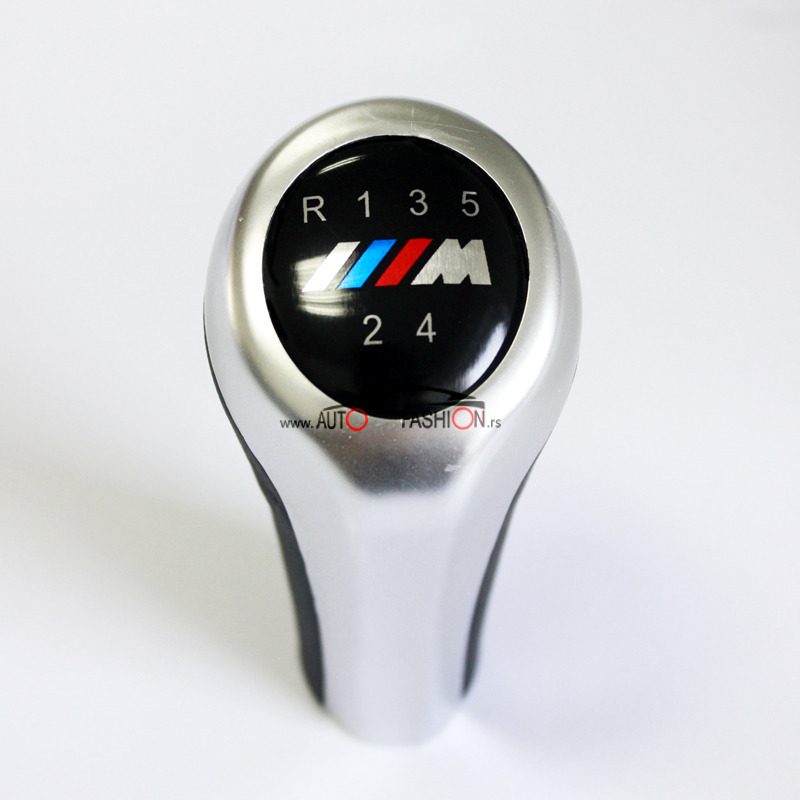 Ručica menjača BMW M  siva mat 5 brzina