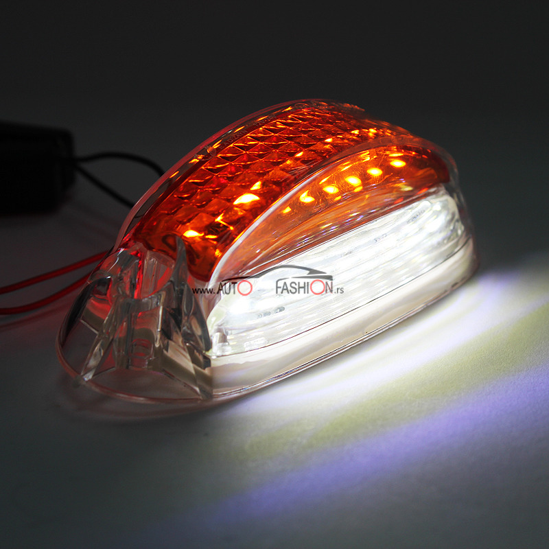 Gabarit LED 12/24V crveno, belo, žuti sa E standardom 12.5cm