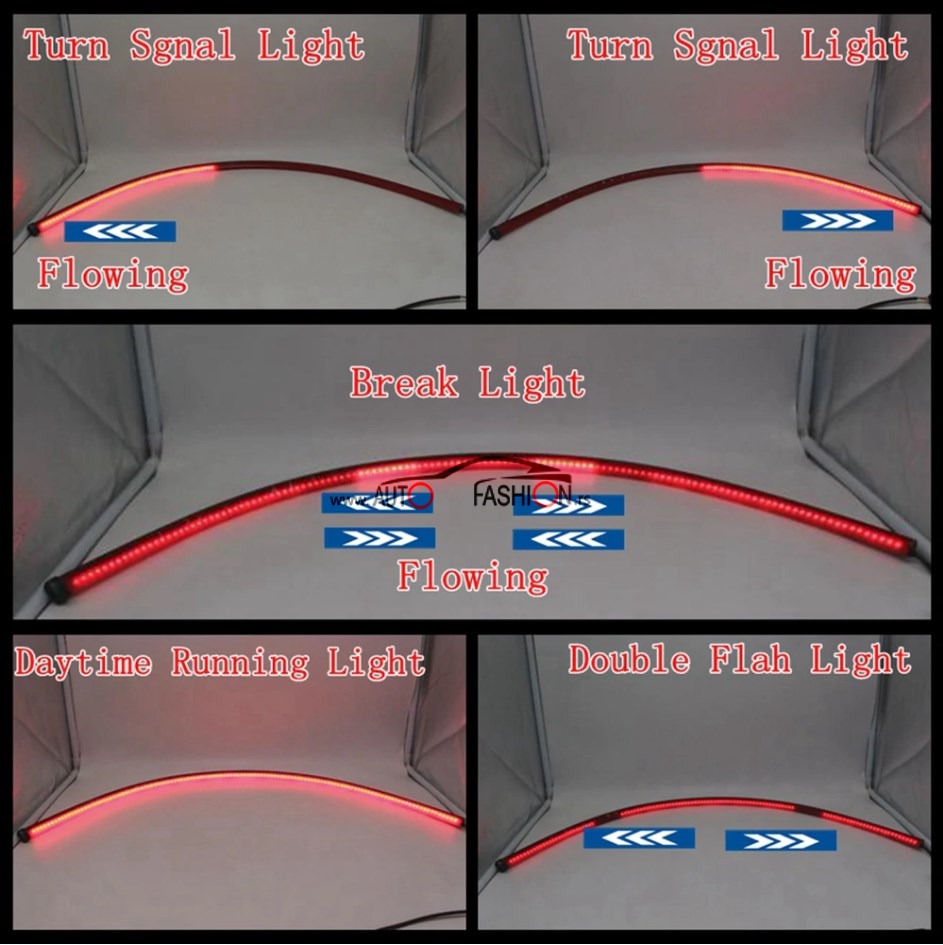 LED crevo za treće štop svetlo 4 moda svetljenja 1m