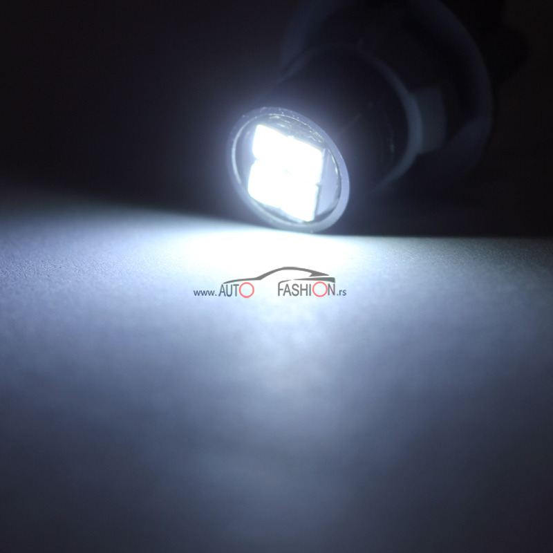 LED sijalica T10 W5W 4 CREE alu crna