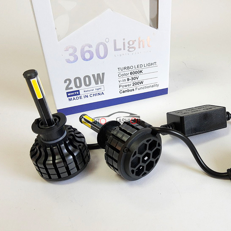 LED set H1 360° 200W 9-30V