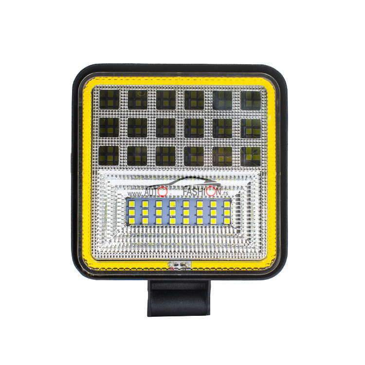 LED FAR Radni 126W 12V-24V sa dodatnim žutim svetlom