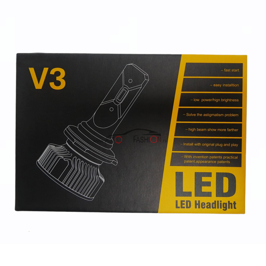 LED set H8 V3 CanBus