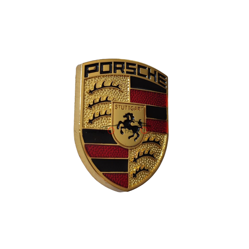 Natpis Porsche ZNAK zlatni 3.8cm