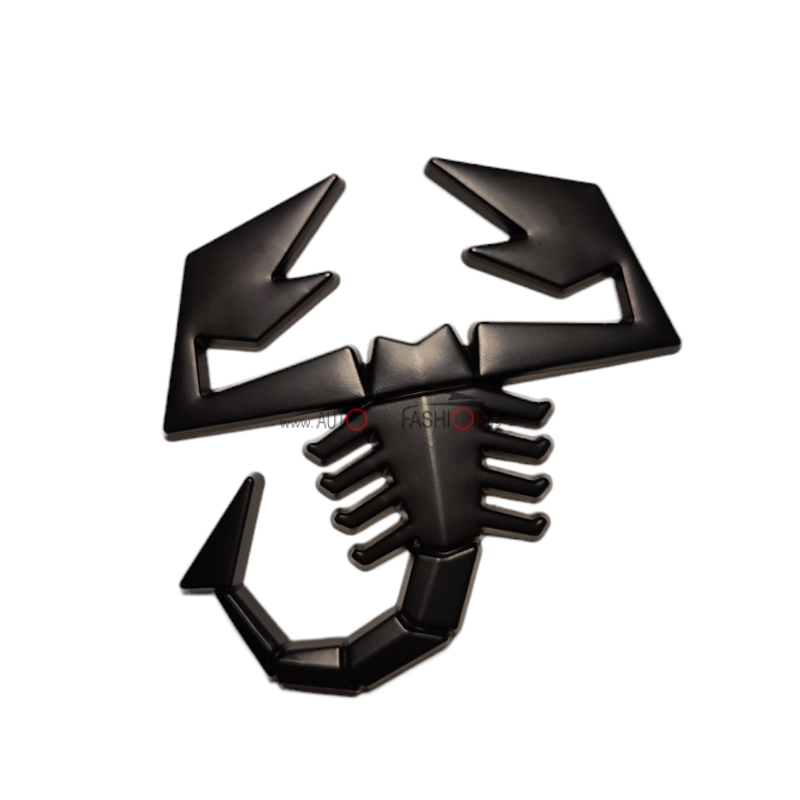 Natpis ABARTH škorpion veliki crni