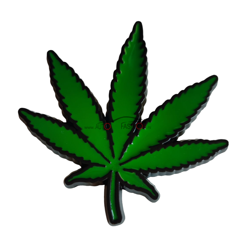 Znak Marihuana crni rub