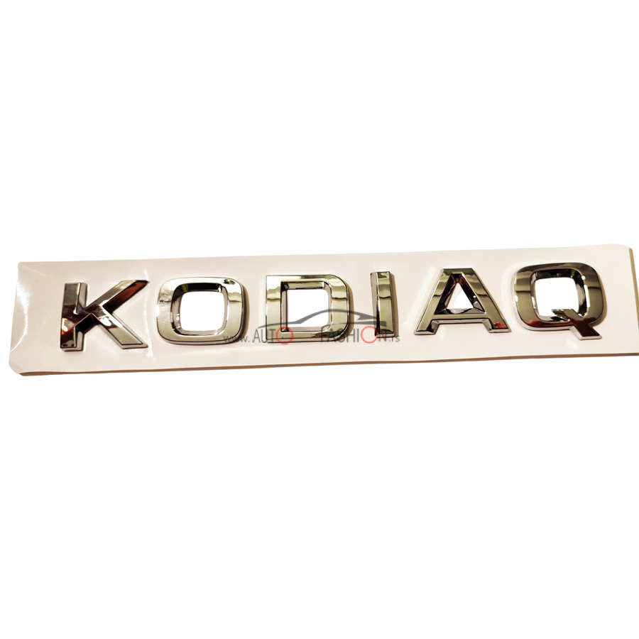 Natpis Kodiaq – silver