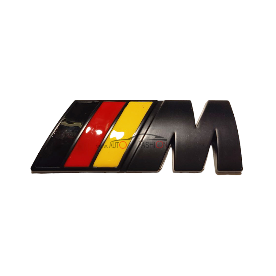 Natpis M žuta zastava